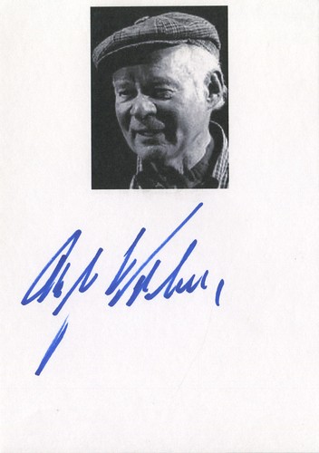 Ralf wolter autogramm - wolter, †