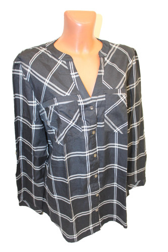 Bluse langarm klassische - bluse, xl