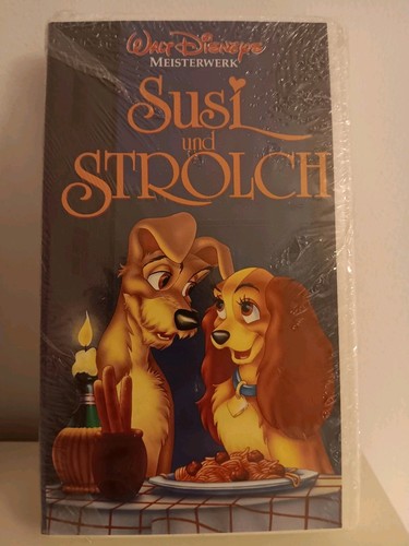 Walt disney vhs susi - susi, strolch