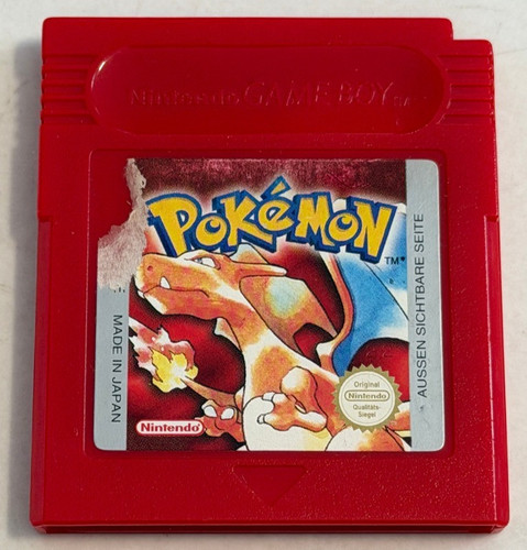 Original pokémon rote edition - rote,