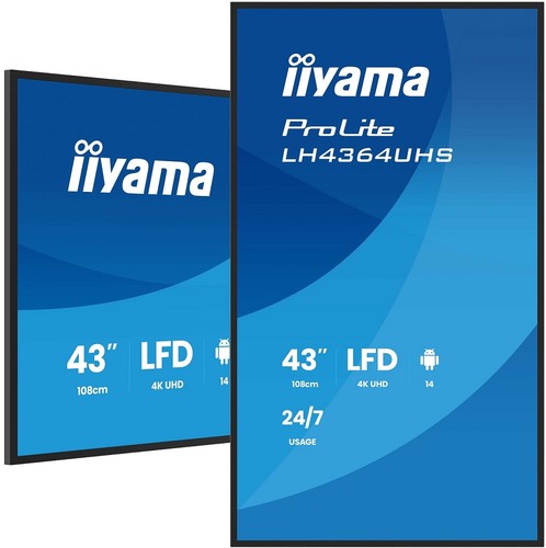Iiyama lh4364uhs b1ag - iiyama, lh4364uhs-b1ag
