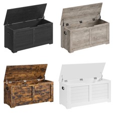 VASAGLE Schuhbank Sitzbank mit Stauraum Sitztruhe Aufbewahrungsschrank