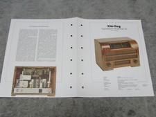 Schaltplan für Röhrenradio Körting Supra Selector 38 SB4347W Rundfunkmuseum