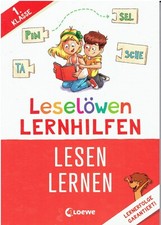 Leselöwen lernhilfen lesen - lernhilfen,