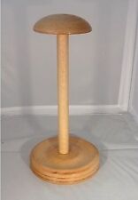 Hutständer Mützenständer Holzständer Holz Perückenständer gedrechselt 35 cm