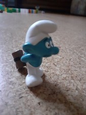 Schlumpf  Smurf Handwerker Comic Figur von  Schleich ® Peyo © Figuren  