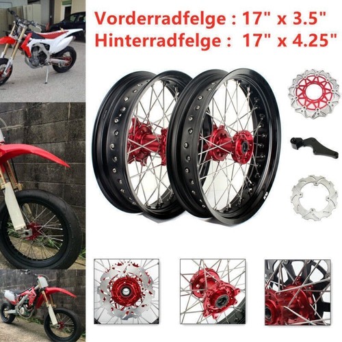 Supermoto felgen radsatz - 17",