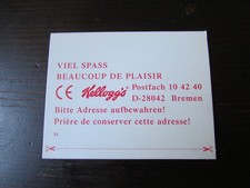 Kelloggs Pokemon Sammelbild 33