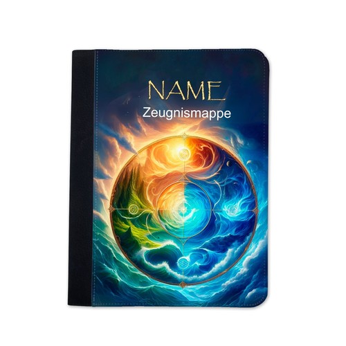 Zeugnismappe elemente - 4,