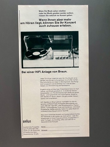 Braun hifi anlage - braun,
