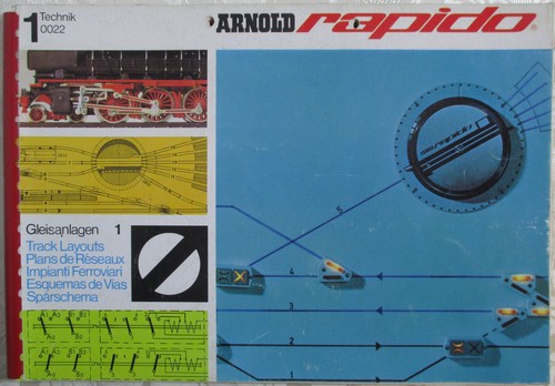 Arnold rapido gleisplan - rapido, heft