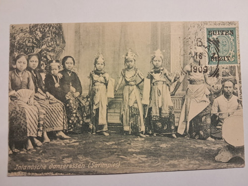Postkarte indonesien - -,