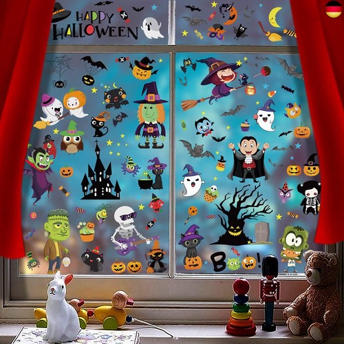 Halloween aufkleber - halloween,