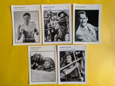 ERROL FLYNN / 5 Filmstar - Sammelkarten