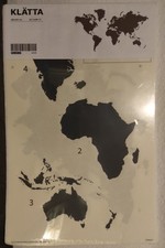 Wandaufkleber Weltkarte IKEA