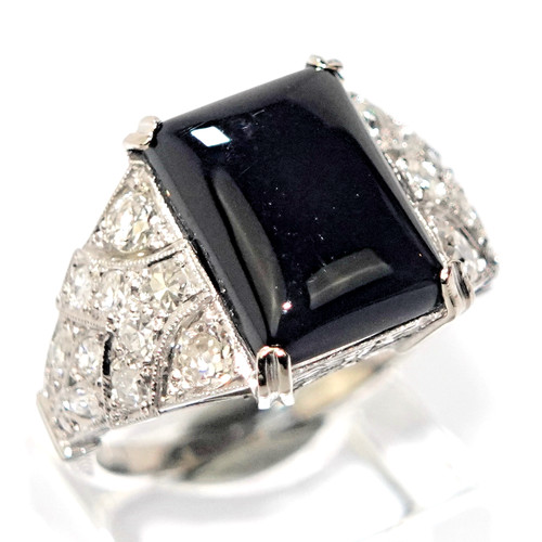 Ring platin diamanten 24c - ring,