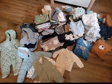 XXXL Kleidungspaket Gr.56-74 Junge Winter Baby Erstatung Erstes Lebenjahr