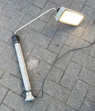 Alte Industrie Lampe Gelenk-Armlampe Maschinenleuchte