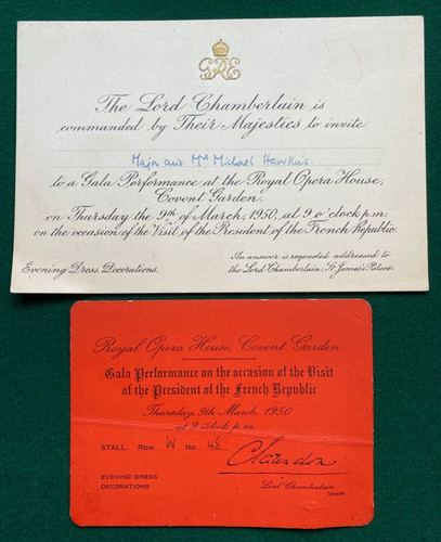 Antike royal opera einladung - antike,