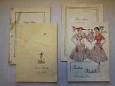 Frohne Grundbuch und Modelle Frühjahr/Sommer 1956, Schnittmuster
