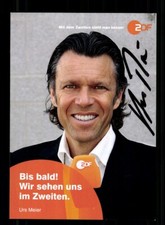 Urs Meier Autogrammkarte FIFA Schiedsrichter Schweiz Original Signiert +A 244501