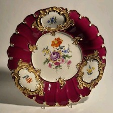 Meissen porzellan prunkteller - meissen,