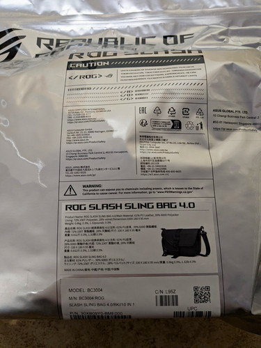Asus rog slash sling - , bag