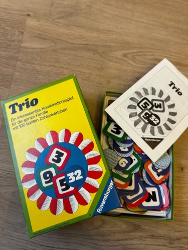 Trio ravensburger 1974 - trio,