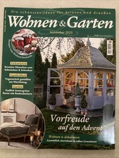 Wohnen & Garten 11/2025 Vorfreude Auf Den Advent „Neu Und Ungelesen“