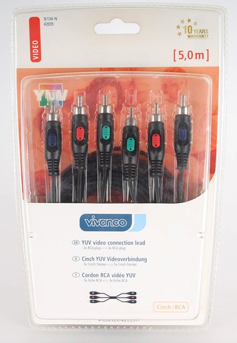 Vivanco videokabel yuv - videokabel,