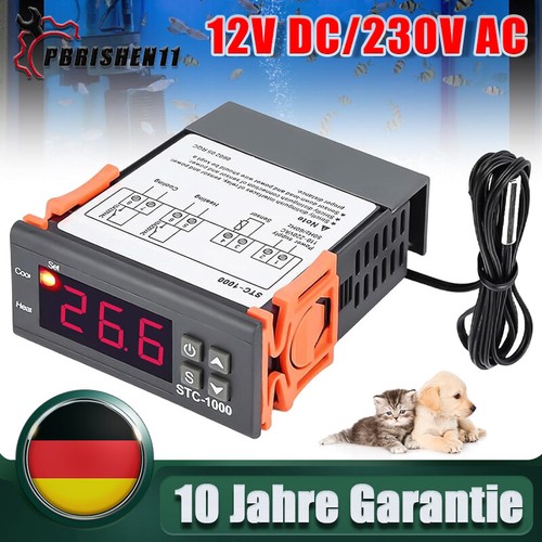 Temperaturregler stc 1000 12v - temperaturregler, stc-1000
