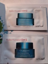 Clarins Paris Hydra-Essentiel HA² HA2 Tagescreme 2 ml + Nachtcreme 2 ml Pröbchen