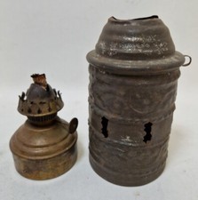 D1 Alte Petroliumlampe antik