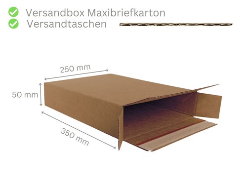 Versandbox maxibriefkarton 350 - versandbox,