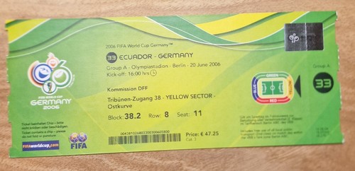 2006 ticket ecuador - x, wm