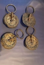 4 Austrian Biedermeier Brass