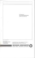 Messer Griesheim WIG Schweißgerät OMNITIG 300 DC Betriebsanleitung Kopie
