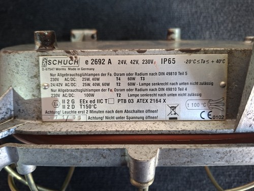 Bunkerlampe gitterlampe - bunkerlampe,