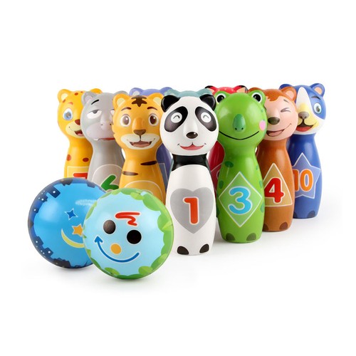 Kinder kegelspiel bowling - kinder,