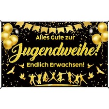 Jugendweihe Banner Deko