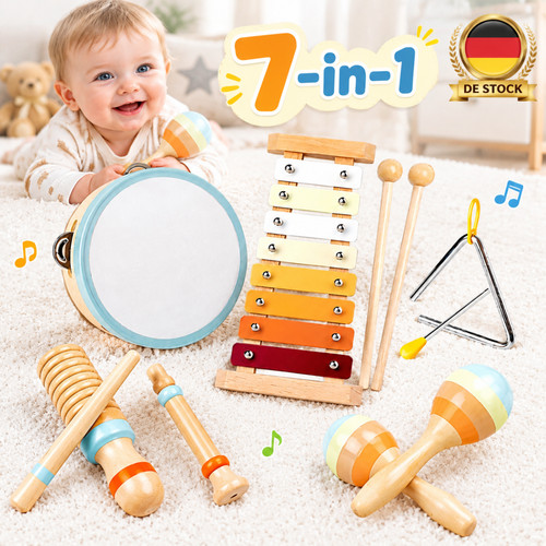 Perkussions spielzeug 10er set - perkussions-spielzeug,