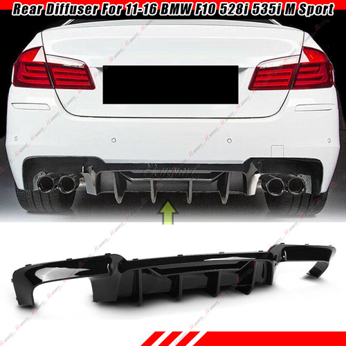 Heckdiffusor für bmw 5er - heckdiffusor,