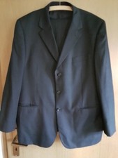 A.W. Dunmore Anzug Gr. 28 Herren  Schwarz Nadelstreifen  / Hose gekürzt