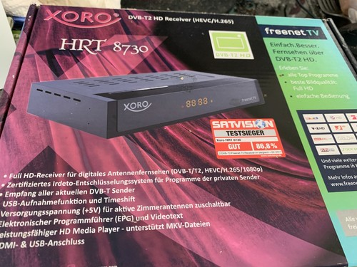 Xoro hrt 8730 dvb - 8730, dvb-t2,