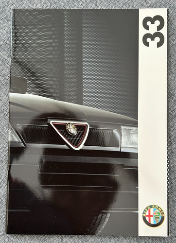 Alfa romeo verkaufsprospekt - alfa,