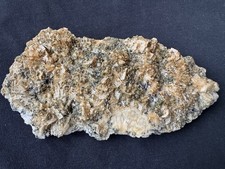 ⚒ Kupferkies auf Dolomit xx, Löllingit xx/ 366, Schlema-Hartenstein, Erzgebirge