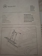 Fahrrad Heckträger Mercedes 3 Räder