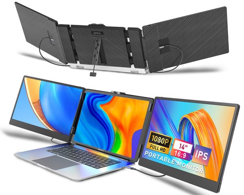 Triple portable monitor - portable,
