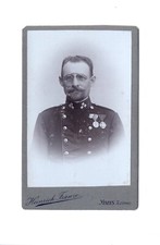 CDV Foto K. u. k. Soldat mit