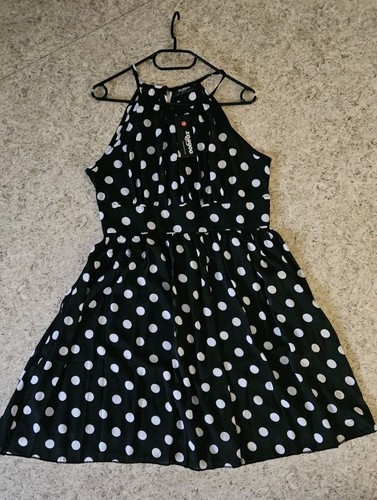 Kleid punkte schwarz - kleid*punkte*schwarz/weiß, *